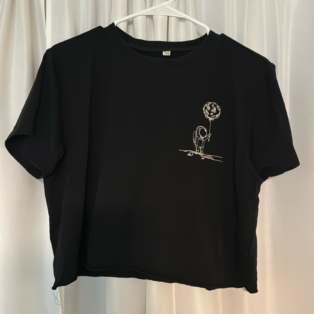Black Crop Top